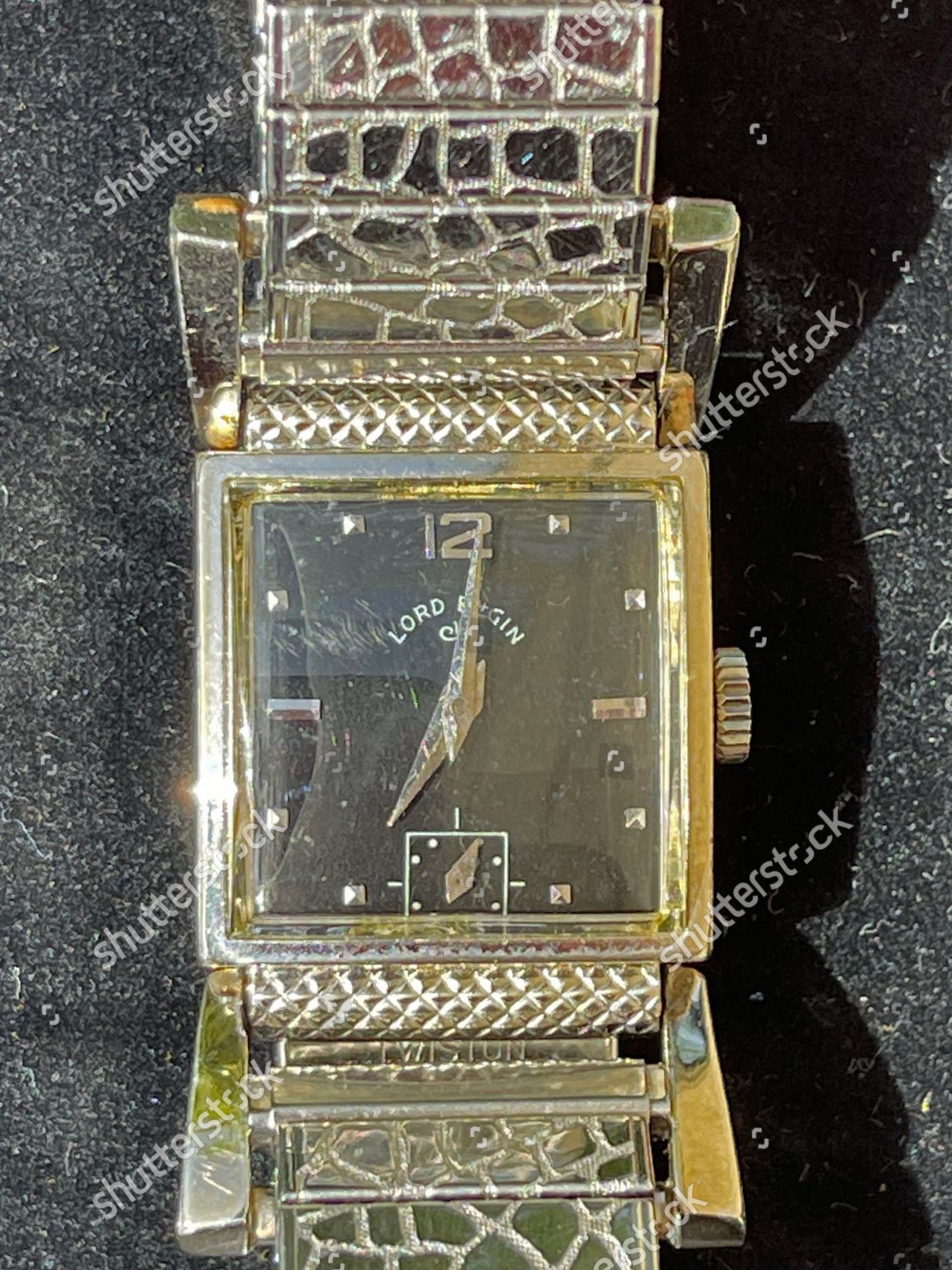 Elvis Presleys Gold Watch Which He Editorial Stock Photo Stock Image