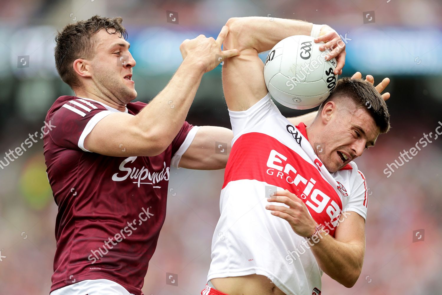 Galway Vs Derry Derrys Conor Doherty Editorial Stock Photo Stock