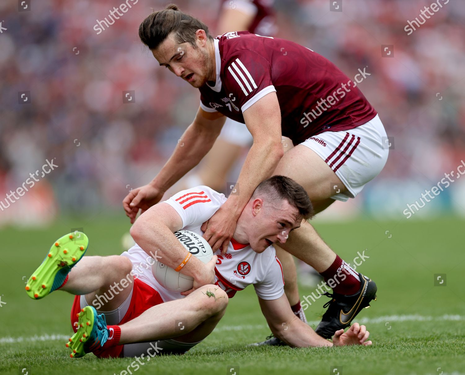 Galway Vs Derry Derrys Gareth Mckinless Editorial Stock Photo Stock