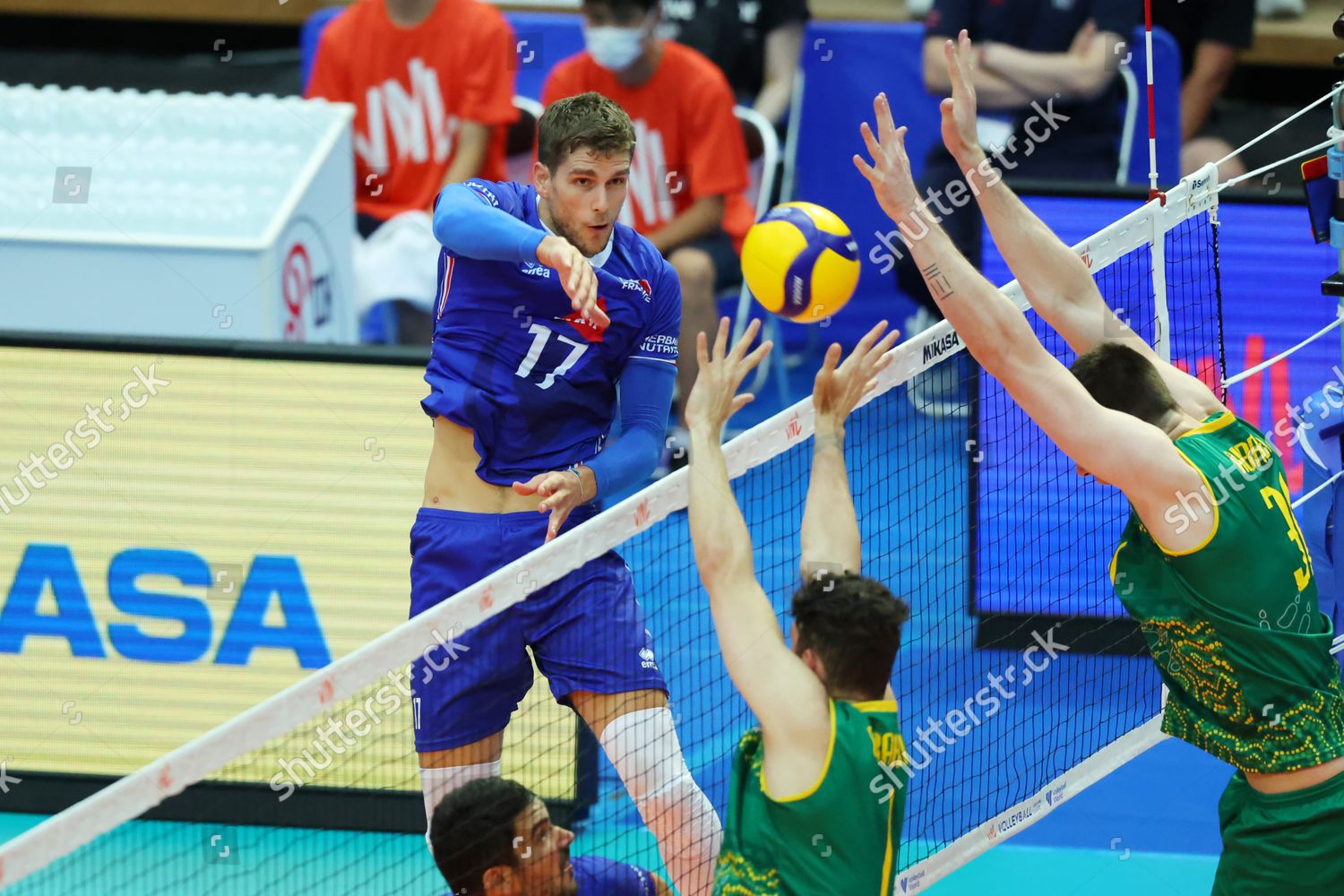 Clevenot Trevor Fra Volleyball Fivb Volleyball Editorial Stock Photo