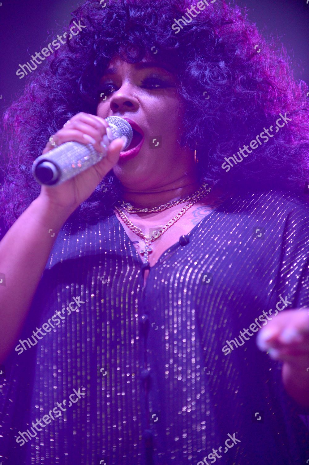 Syleena Johnson Performs Live On Stage Editorial Stock Photo - Stock