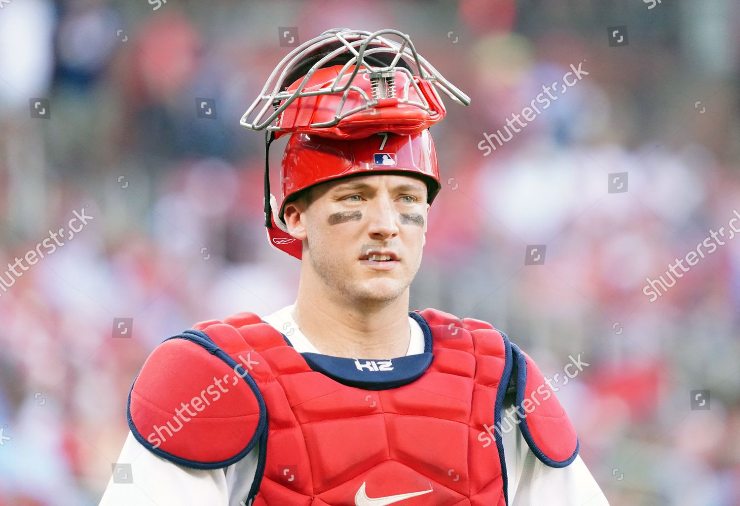 St Louis Cardinals Catcher Andrew Knizner Editorial Stock Photo