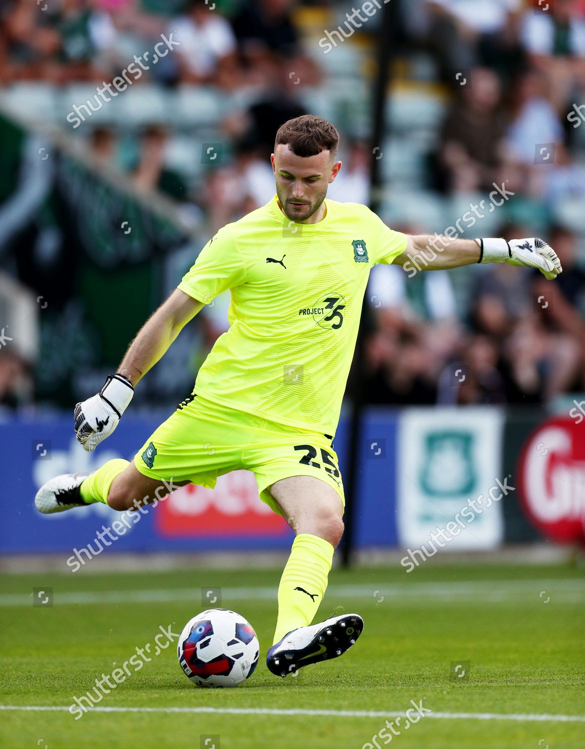 Callum Burton Plymouth Argyle Editorial Stock Photo - Stock Image ...