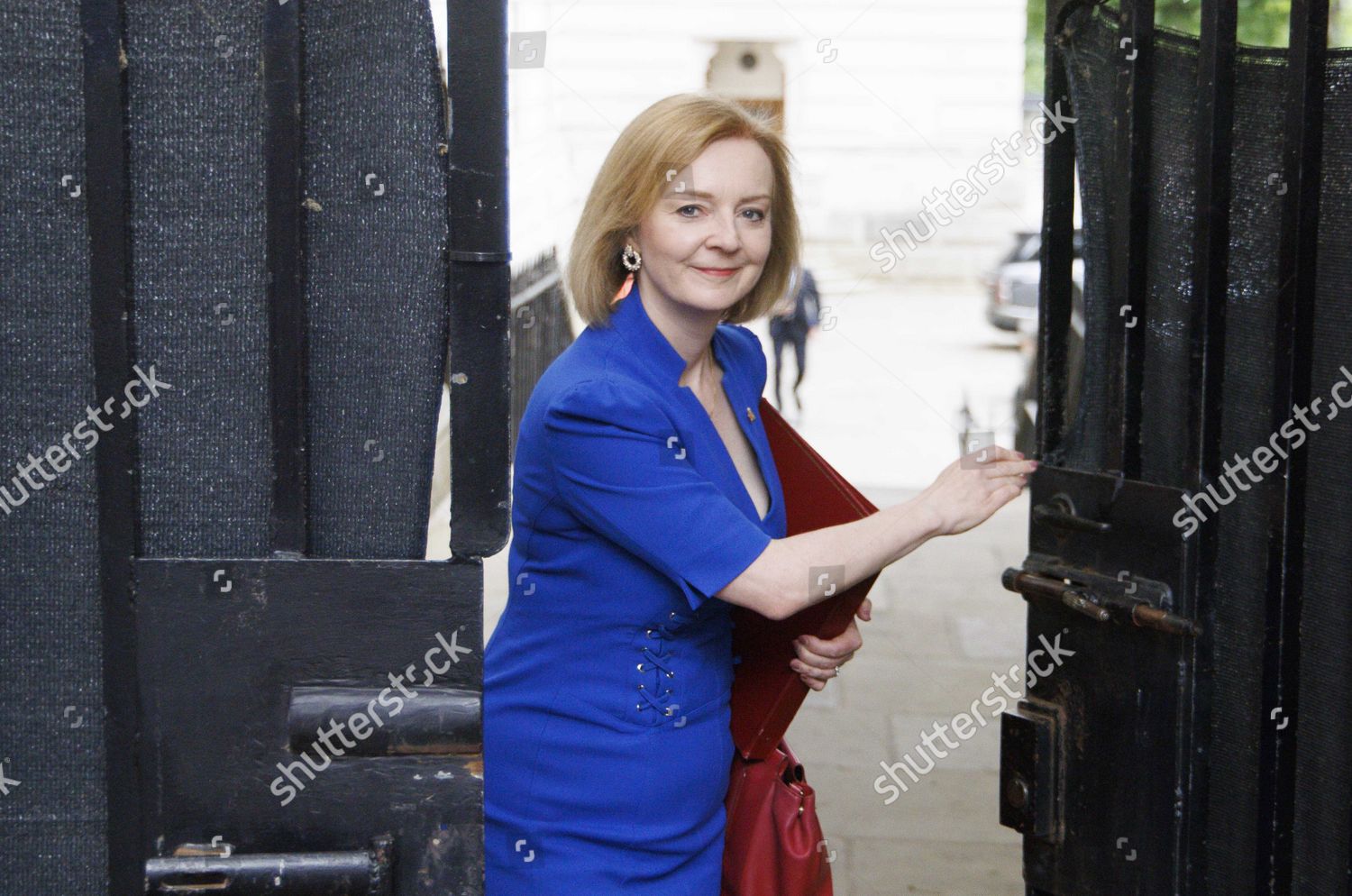 Liz Truss Foreign Secretary Arrives Cabinet Editorial Stock Photo   Shutterstock 13027382e 