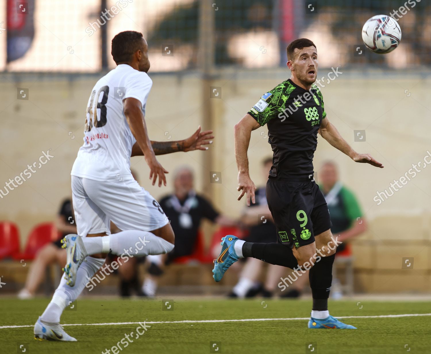 Hibernians Vs Shamrock Rovers Hibernians Rodolfo Editorial Stock Photo ...