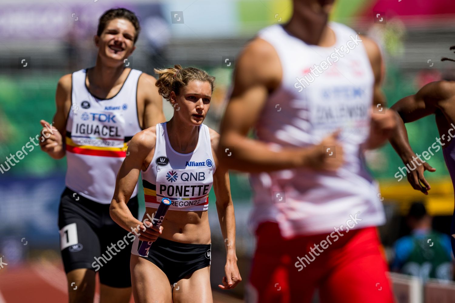 Christian Iguacel Helena Ponette Pictured Action Editorial Stock Photo ...