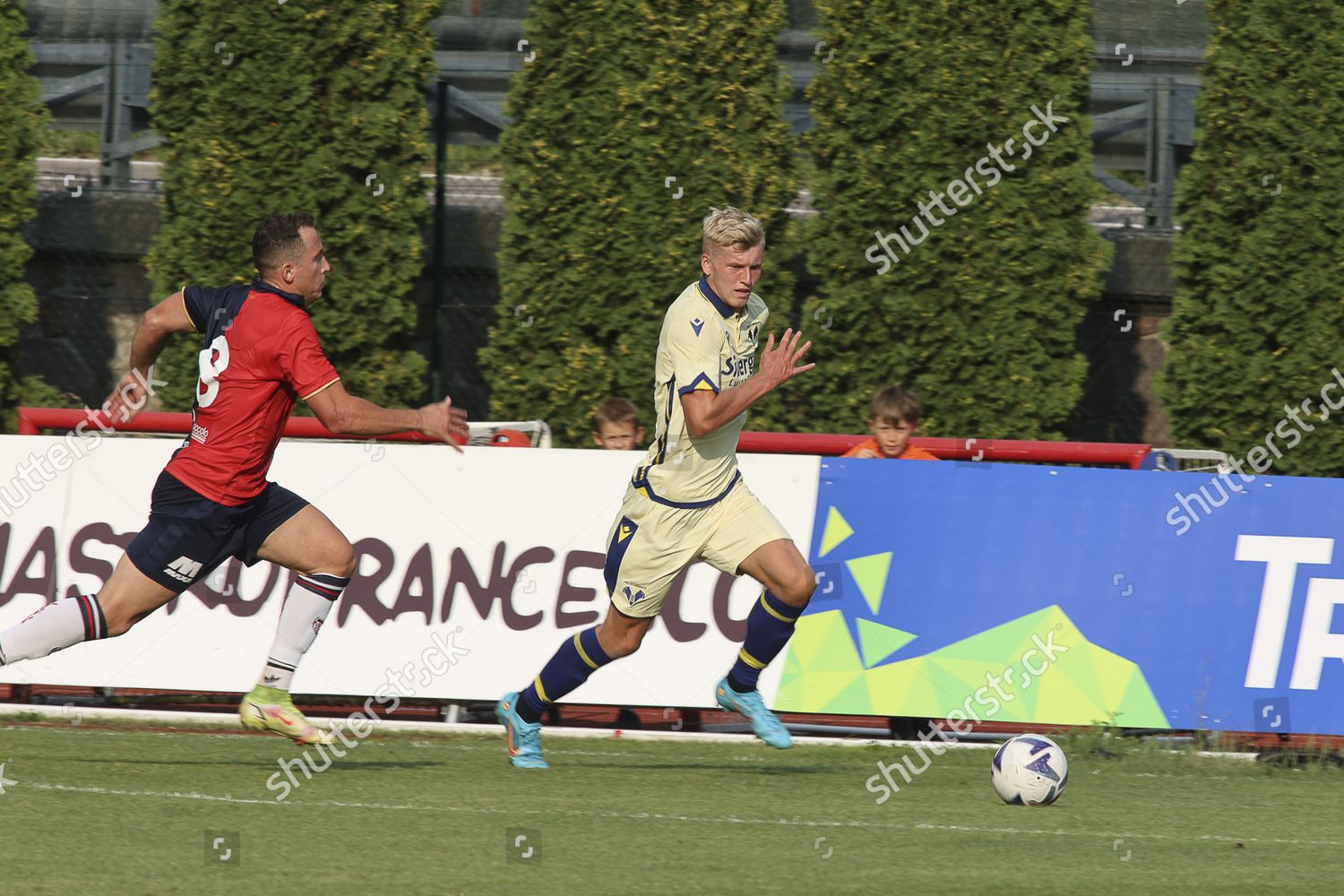 Josh Doig Hellas Verona Fc During Editorial Stock Photo