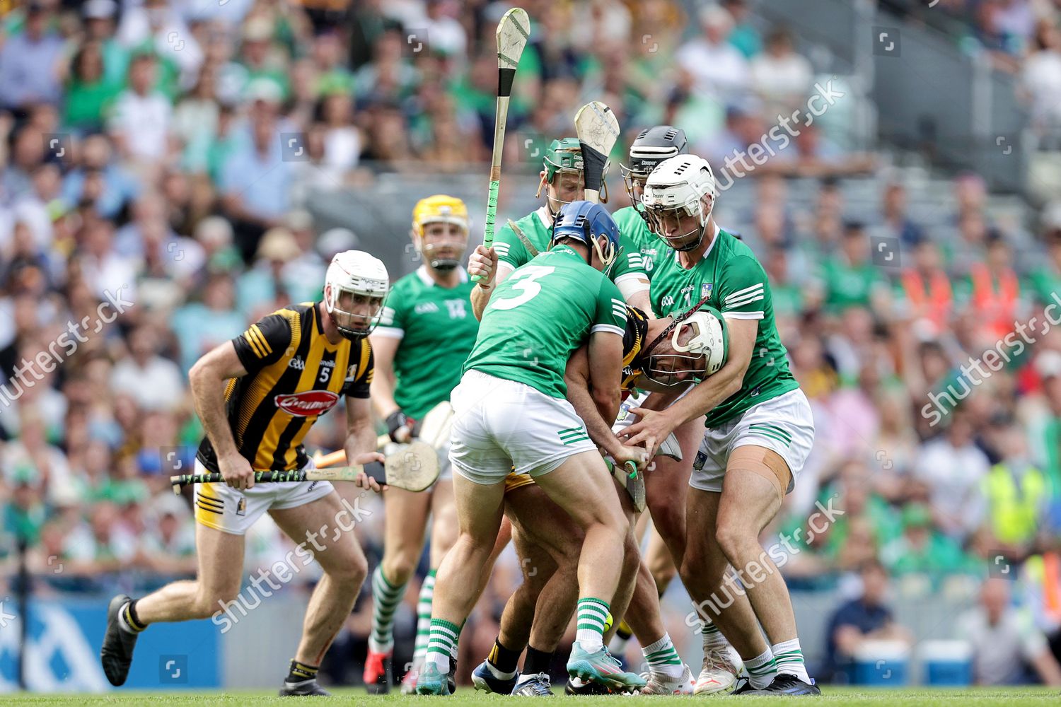 Limerick Vs Kilkenny Kilkennys Paddy Deegan Editorial Stock Photo