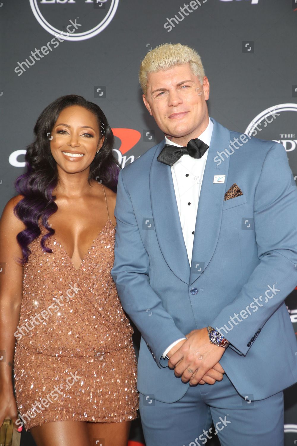 Brandi Rhodes Cody Rhodes 2022 Espys Editorial Stock Photo Stock