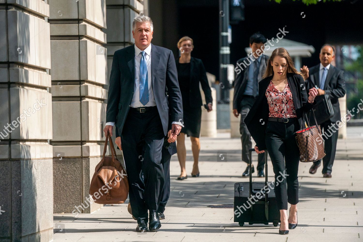 Attorney M Evan Corcoran L Arrives Editorial Stock Photo Stock Image