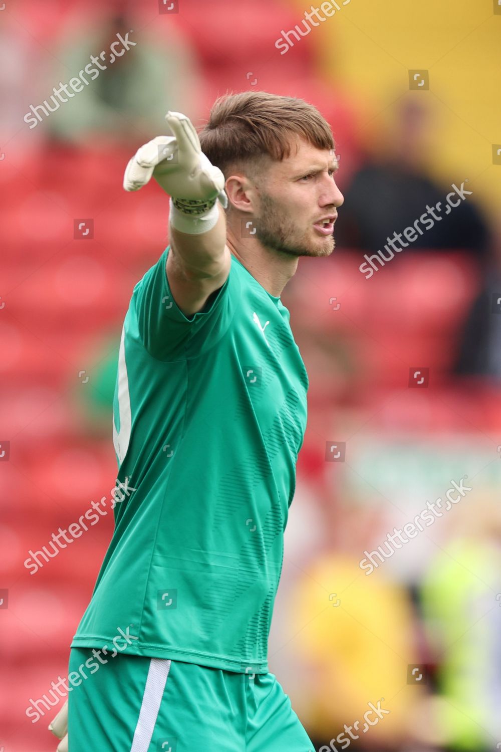 Goal Keeper Brad Collins Barnsley Editorial Stock Photo Stock Image