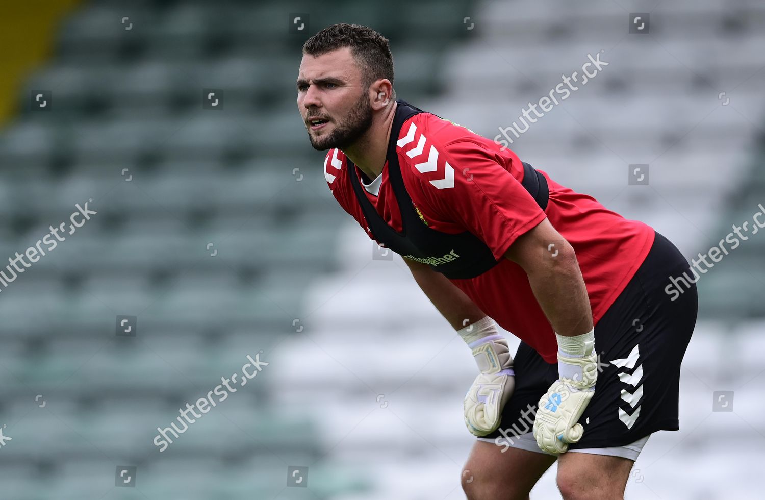 Grant Smith Goalkeeper Yeovil Town During Editorial Stock Photo Stock