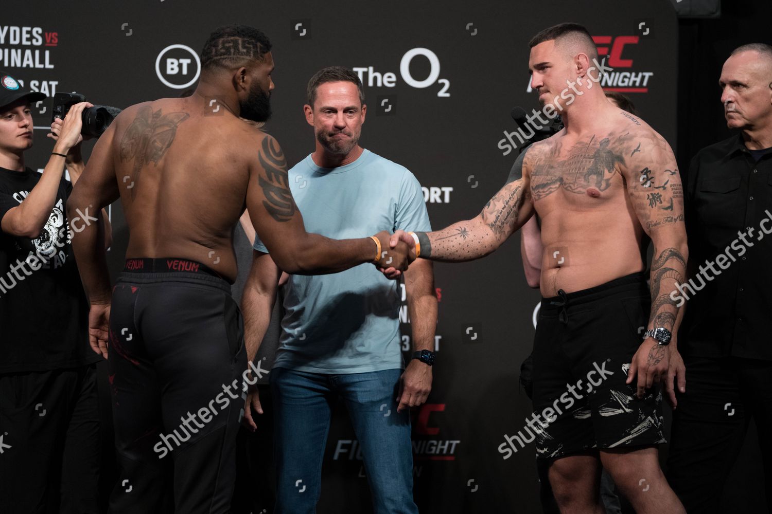 Curtis Blaydes Tom Aspinall Editorial Stock Photo - Stock Image ...