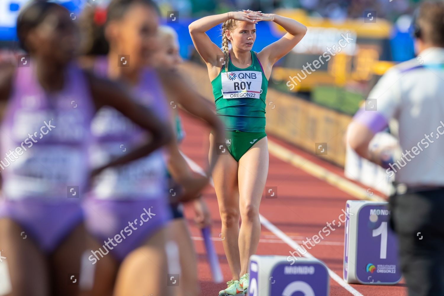 Womens 4x100 Relay Heats Irelands Lauren Editorial Stock Photo Stock