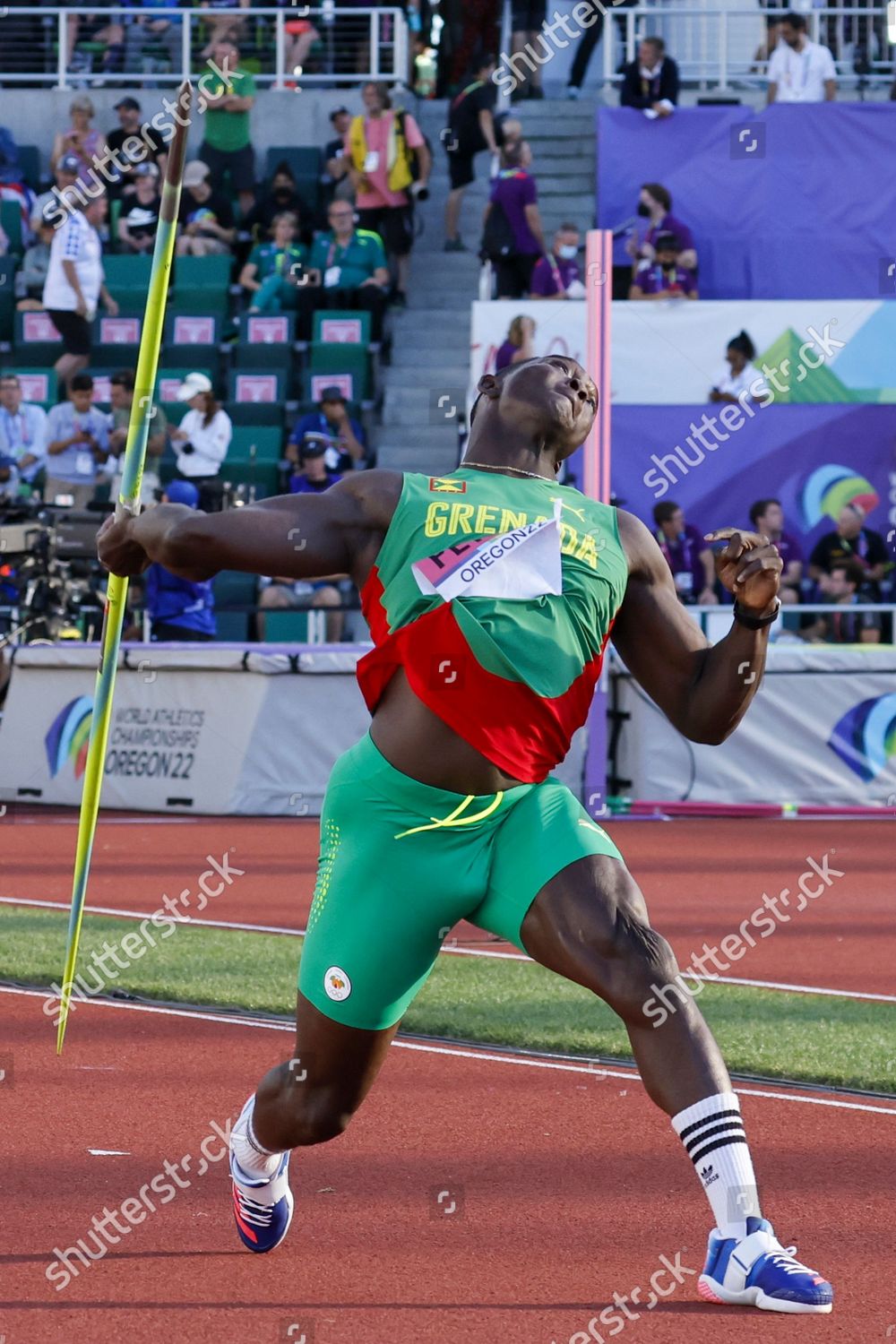 Anderson Peters Grenada Competes Mens Javelin Editorial Stock Photo