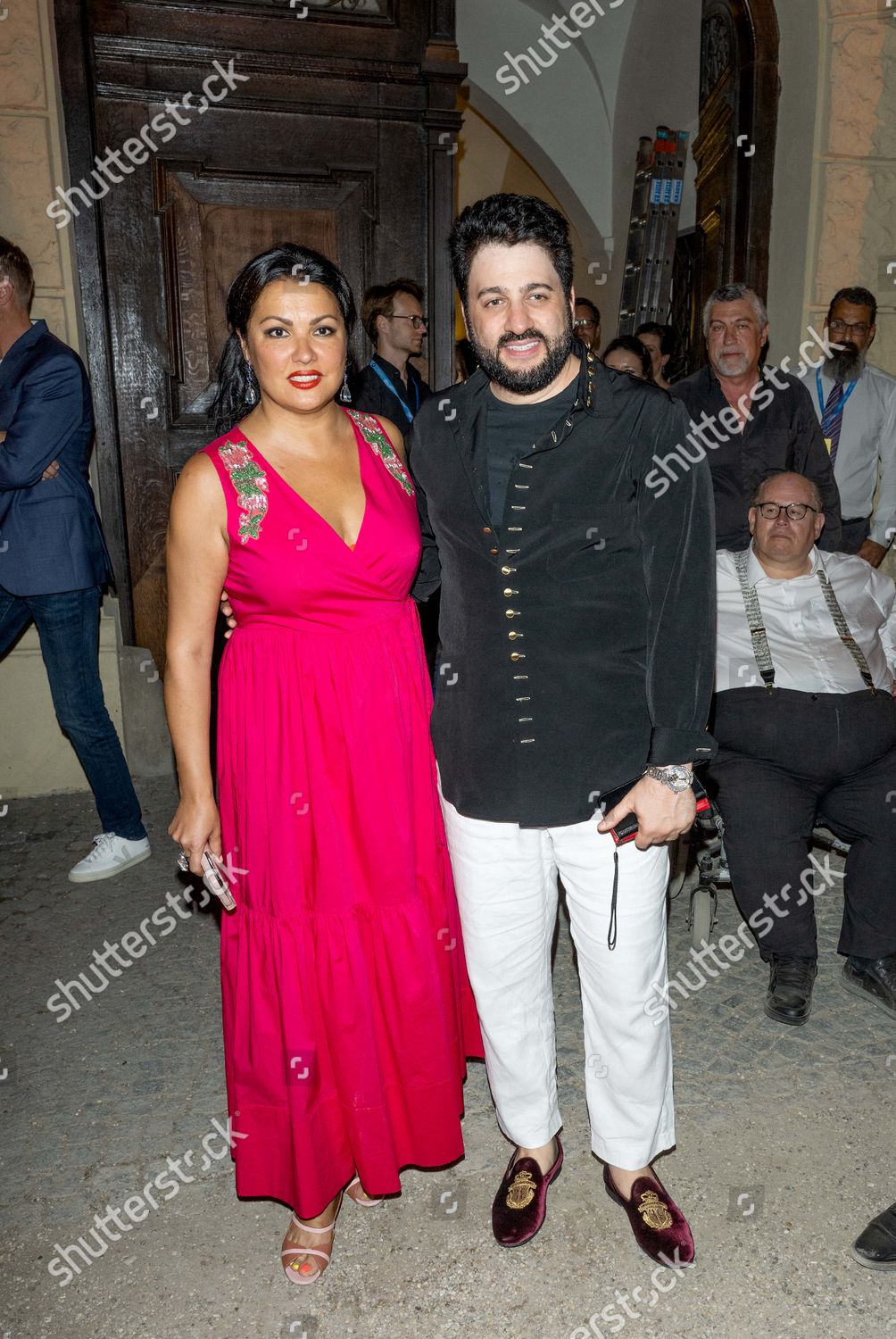 Anna Jurjewna Netrebko Mann Yusif Eyvazov Editorial Stock Photo - Stock ...