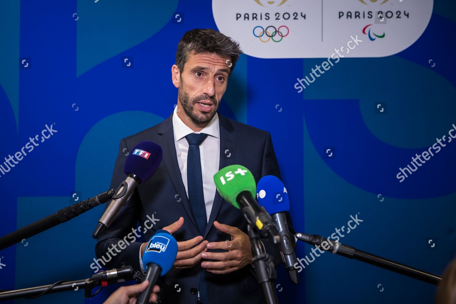 Head Paris 2024 Organizing Committee Tony Editorial Stock Photo - Stock 