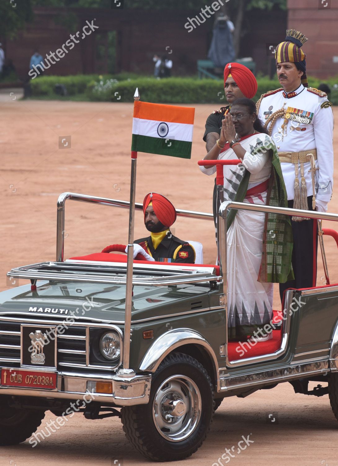 Indias New President Droupadi Murmu Take Editorial Stock Photo - Stock ...