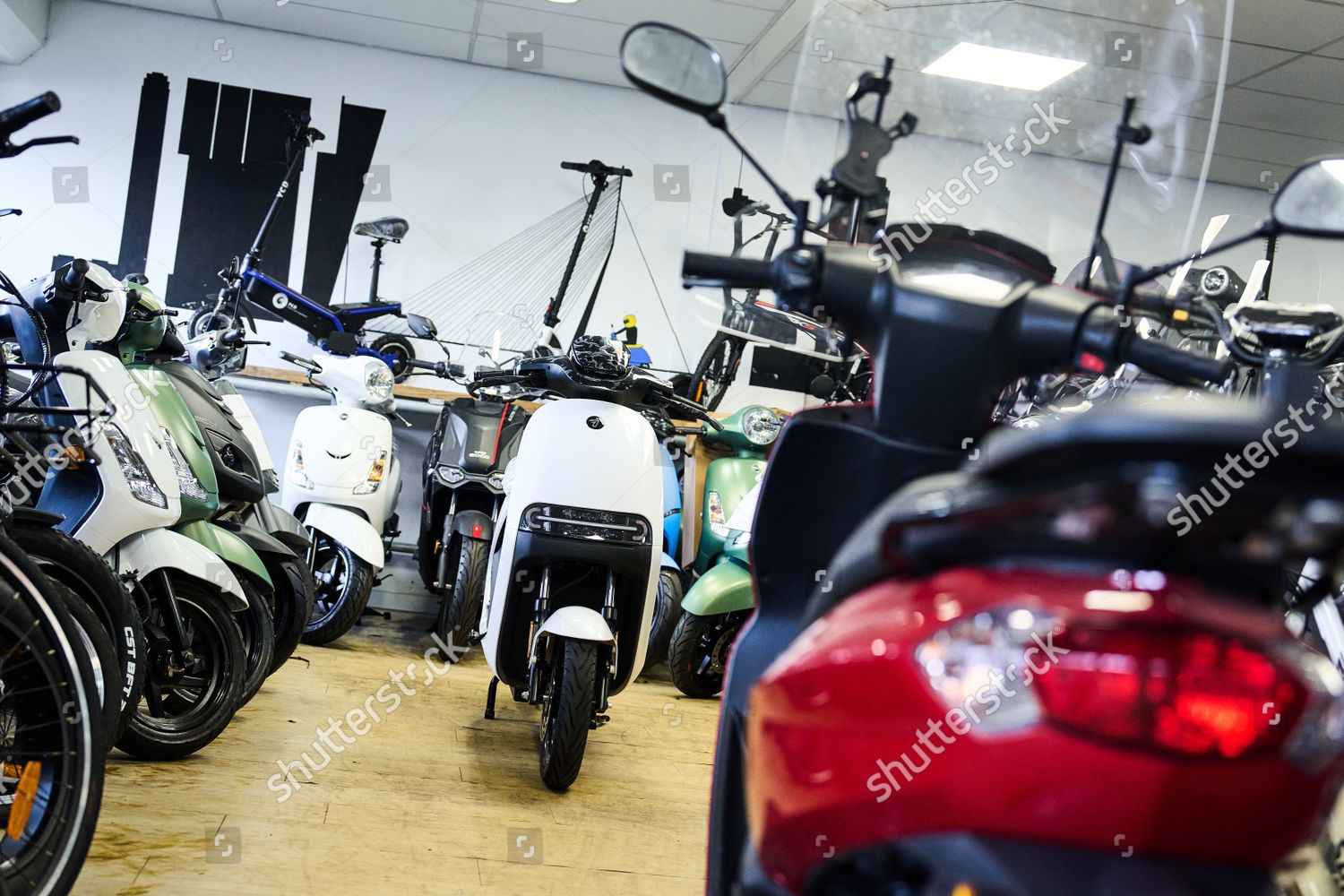 20220725 125114 Rotterdam Electric Scooters Shop Editorial Stock Photo Stock Image Shutterstock