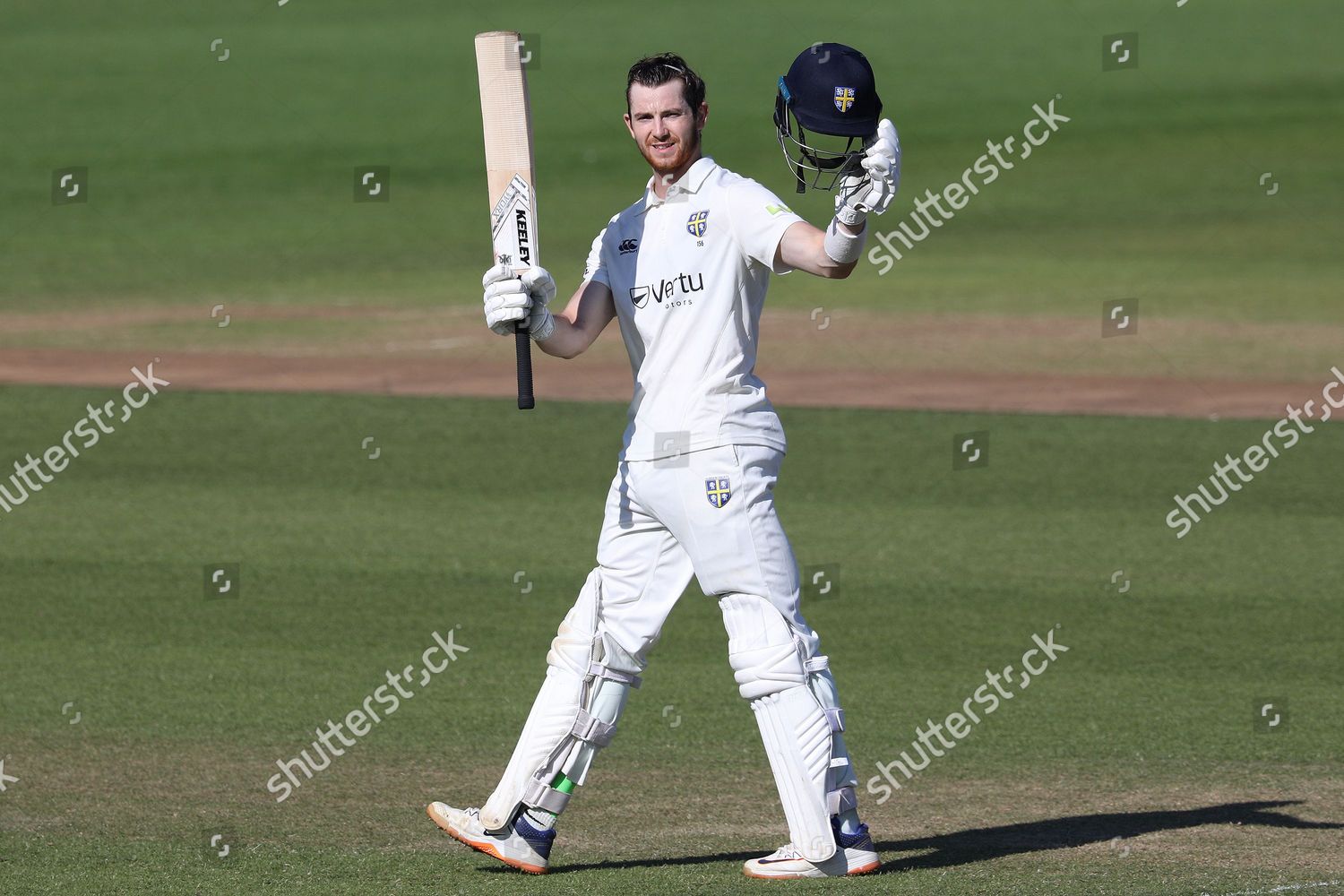 Michael Jones Durham Celebrates His Double Editorial Stock Photo