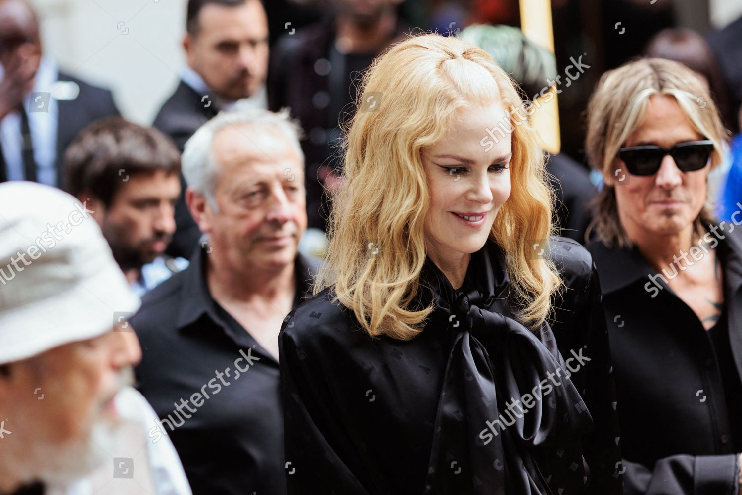 Nicole Kidman Leaves Balenciaga Fashion Show Editorial Stock Photo ...