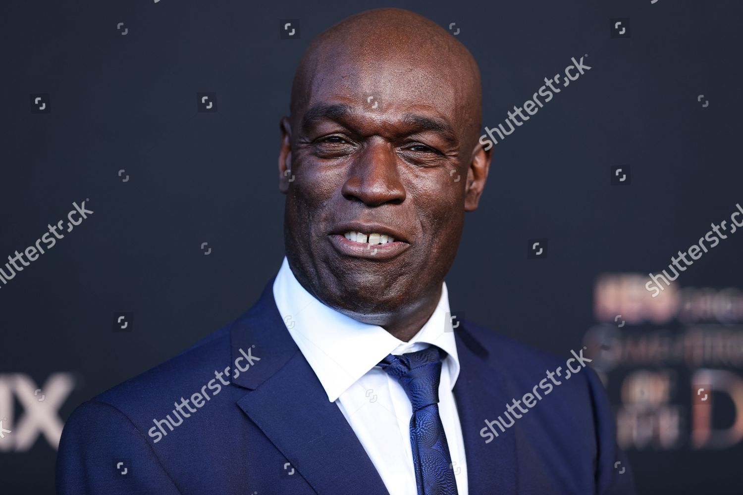 British Actor Steve Toussaint Arrives World Editorial Stock Photo