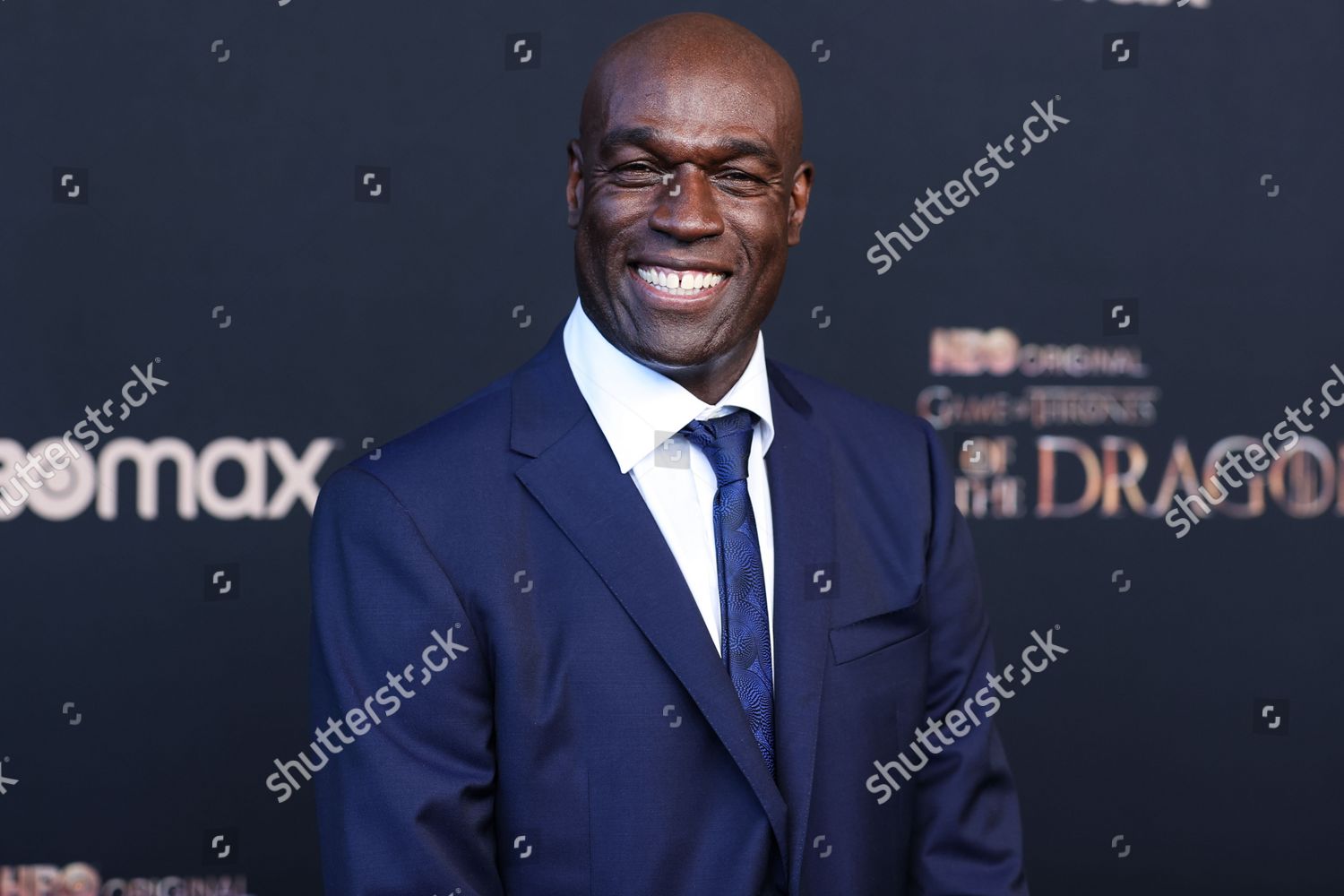 British Actor Steve Toussaint Arrives World Editorial Stock Photo