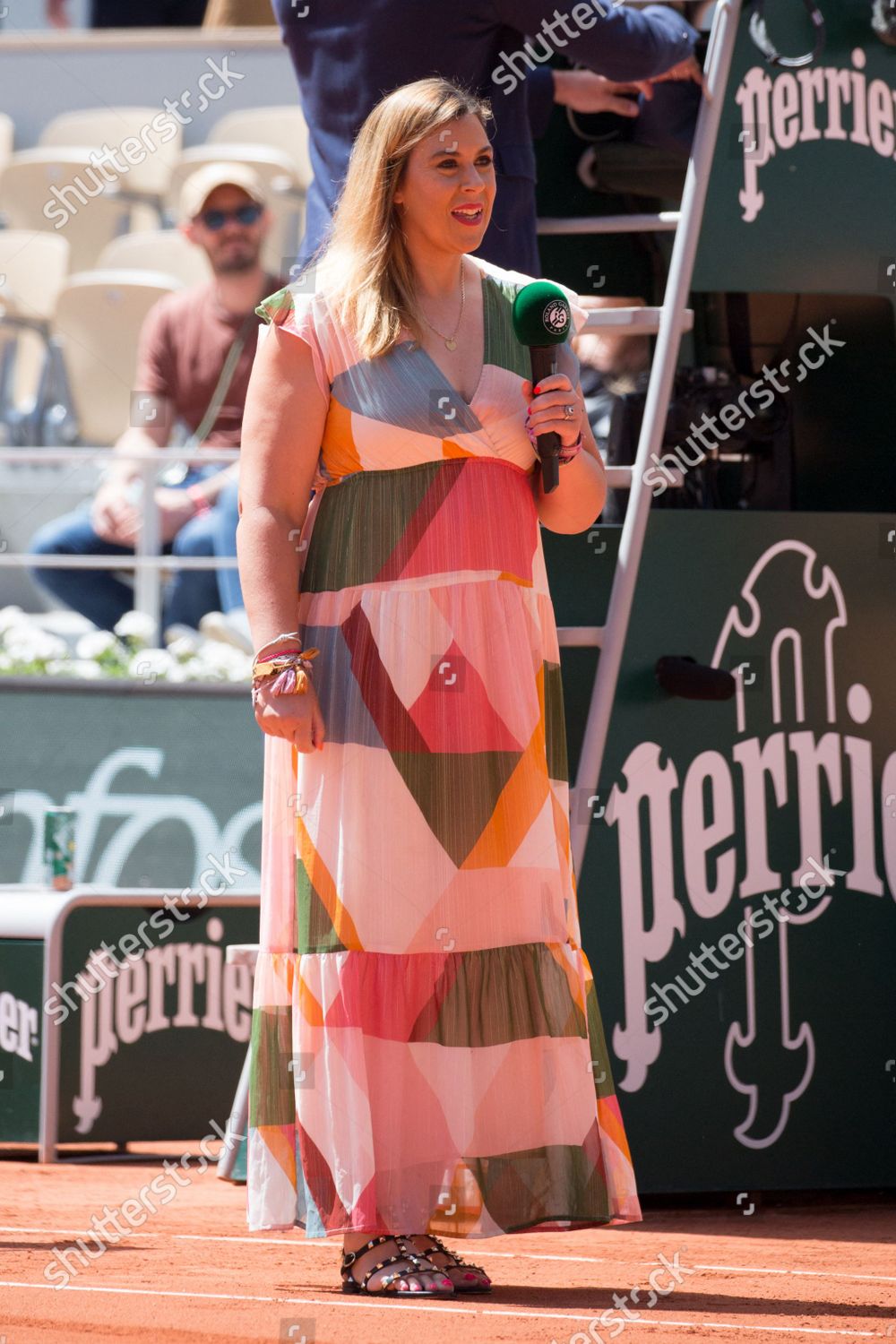 Marion Bartoli During Roland Garros 2022 Editorial Stock Photo - Stock ...