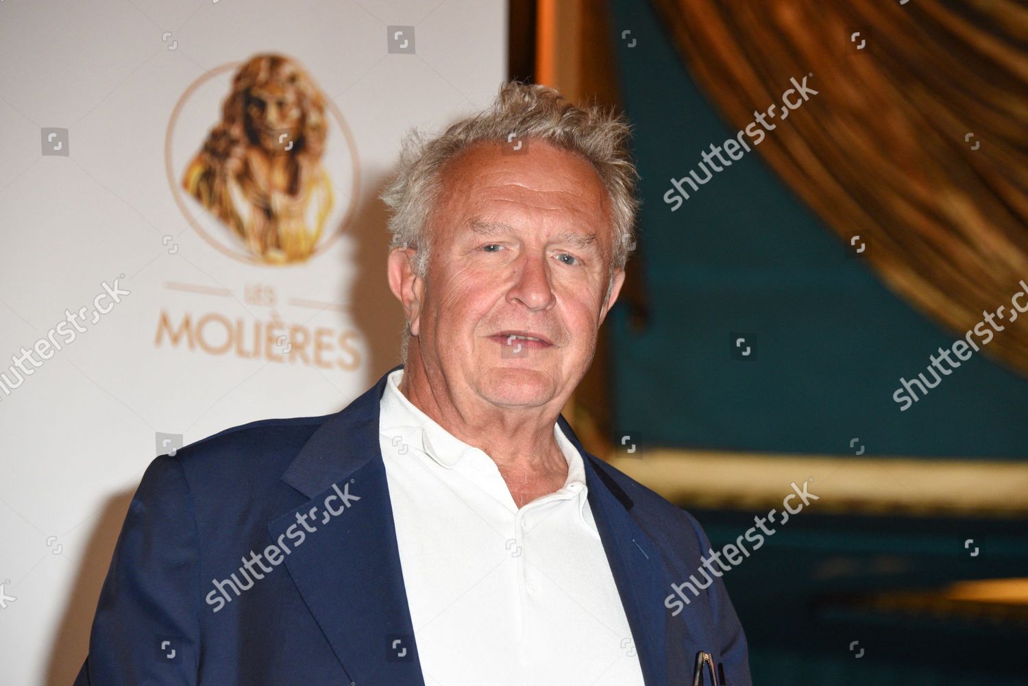 Michel Field Arriving 33rd Molieres Awards Editorial Stock Photo
