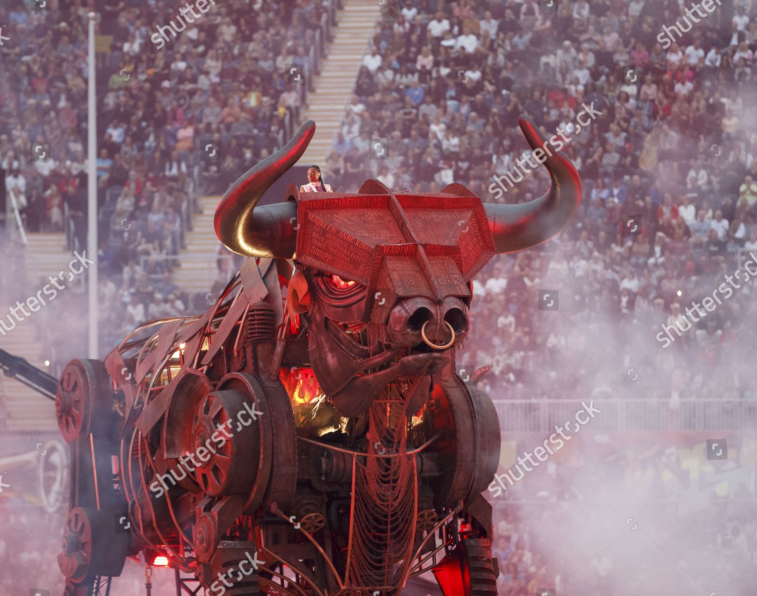 Commonwealth Games 2022 Opening Ceremony Model Editorial Stock Photo