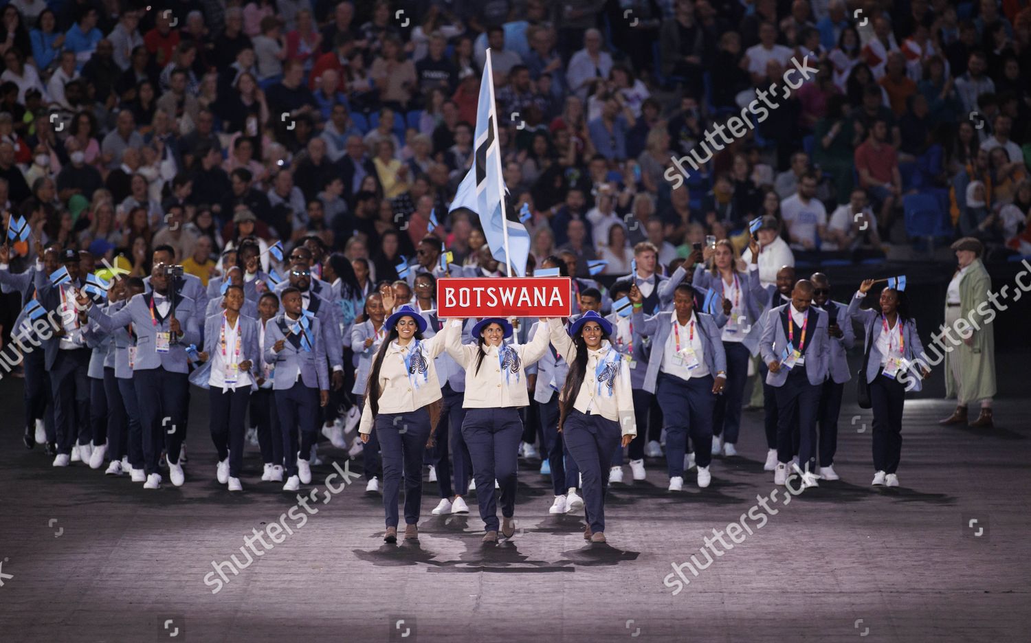 Commonwealth Games 2022 Opening Ceremony Botswana Editorial Stock Photo   Shutterstock 13054057ba 