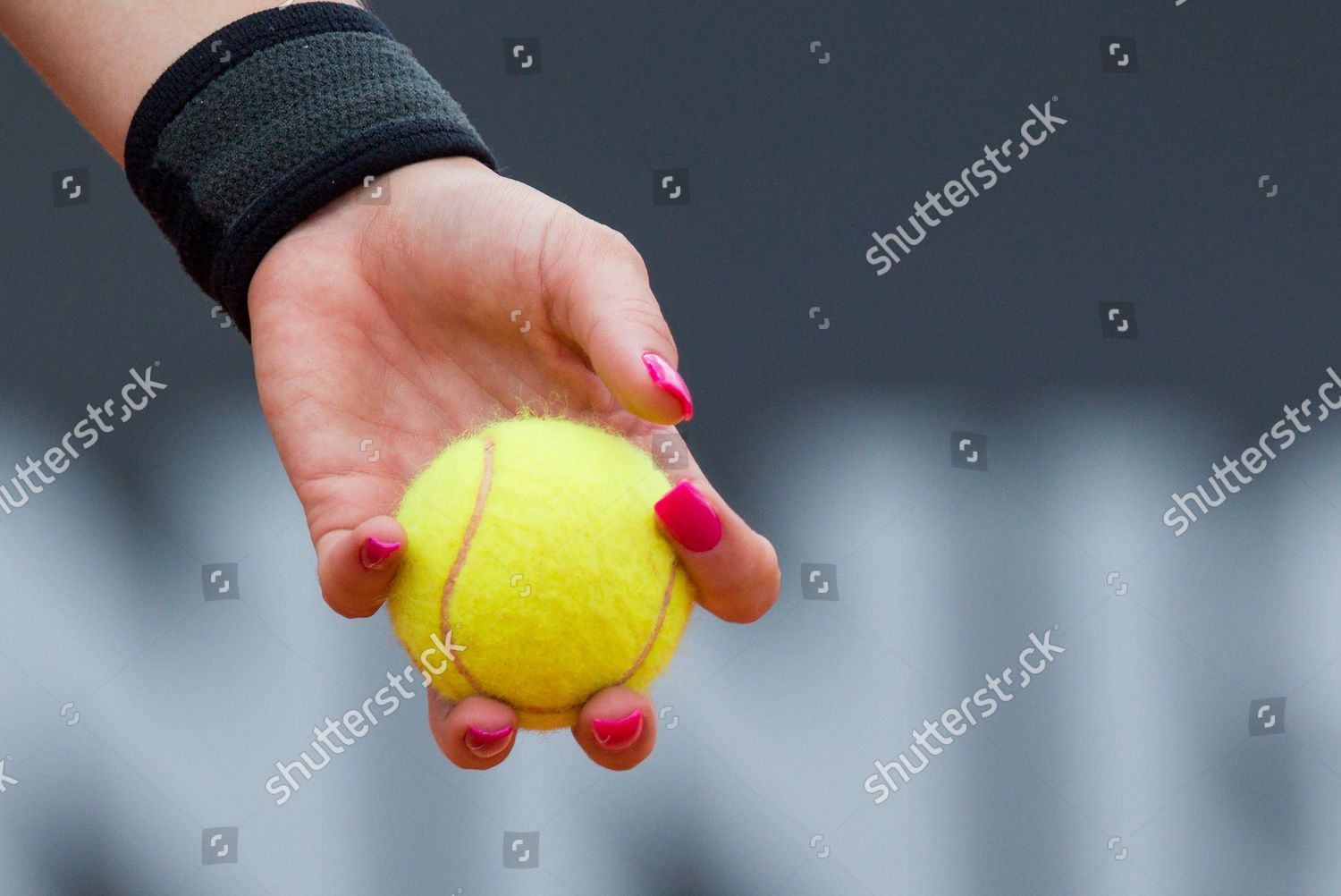 Martyna Kubka Pol During Wta 250 Editorial Stock Photo - Stock Image