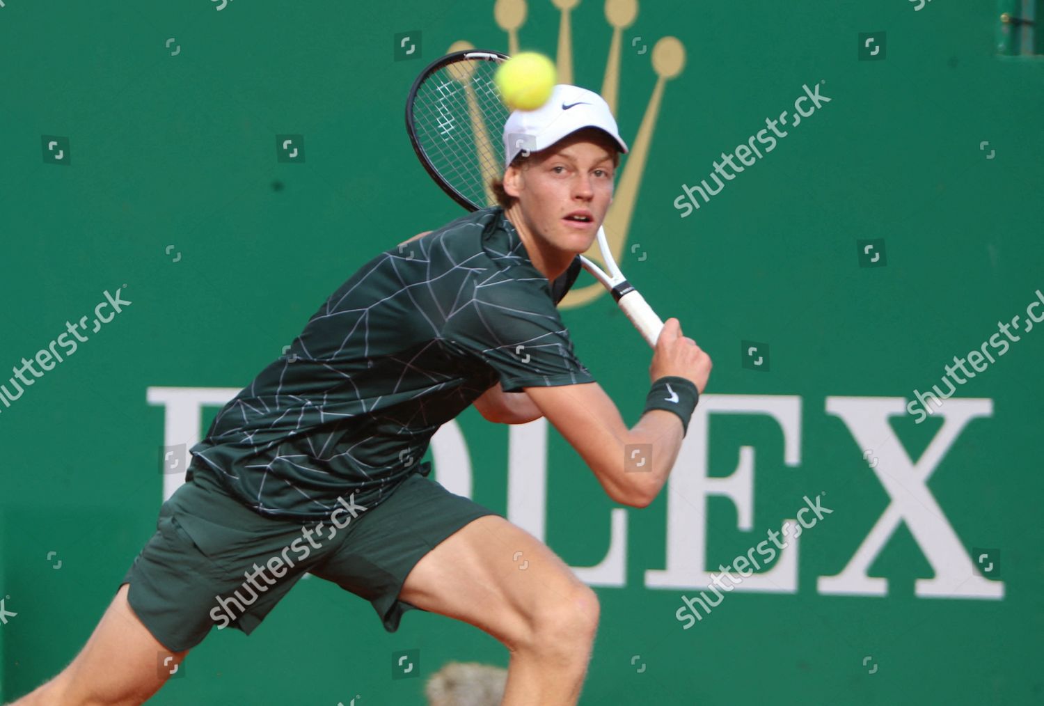 Jannik Sinner Italie During Rolex Montecarlo Editorial Stock Photo ...