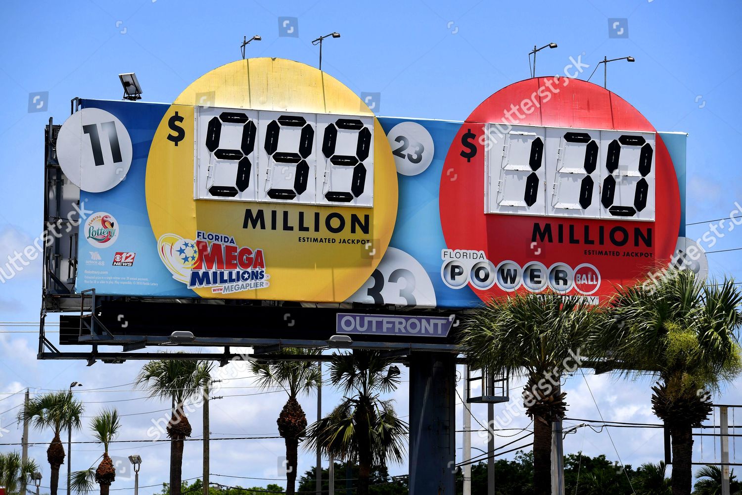 Mega Millions Jackpot Friday Has Risen Editorial Stock Photo Stock