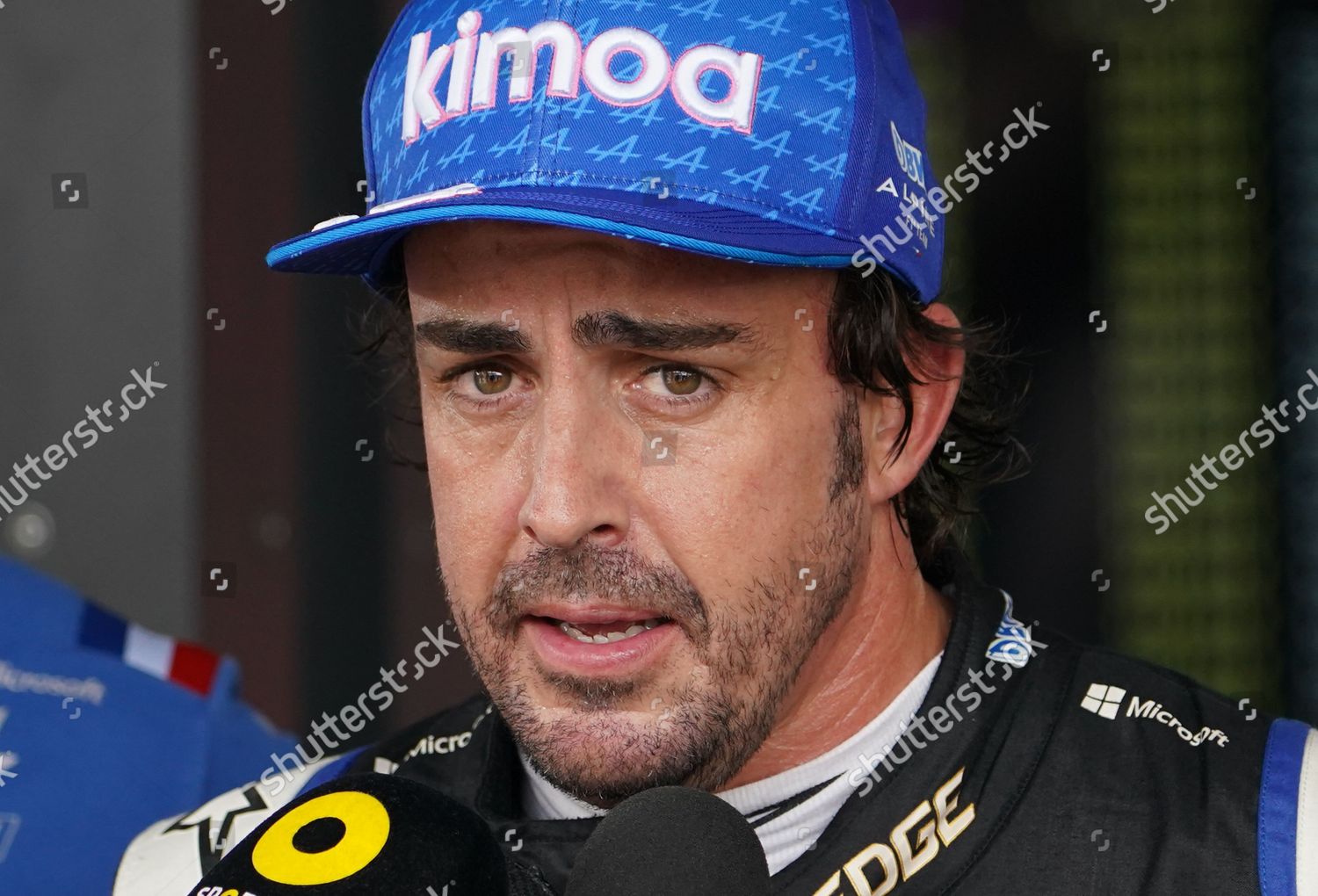 Fernando Alonso 14 Spa Alpine A522 Editorial Stock Photo - Stock Image ...