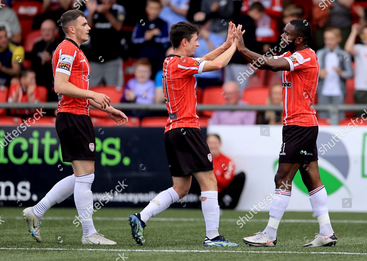 Derry City Vs Oliver Bond Celtic Editorial Stock Photo - Stock Image ...