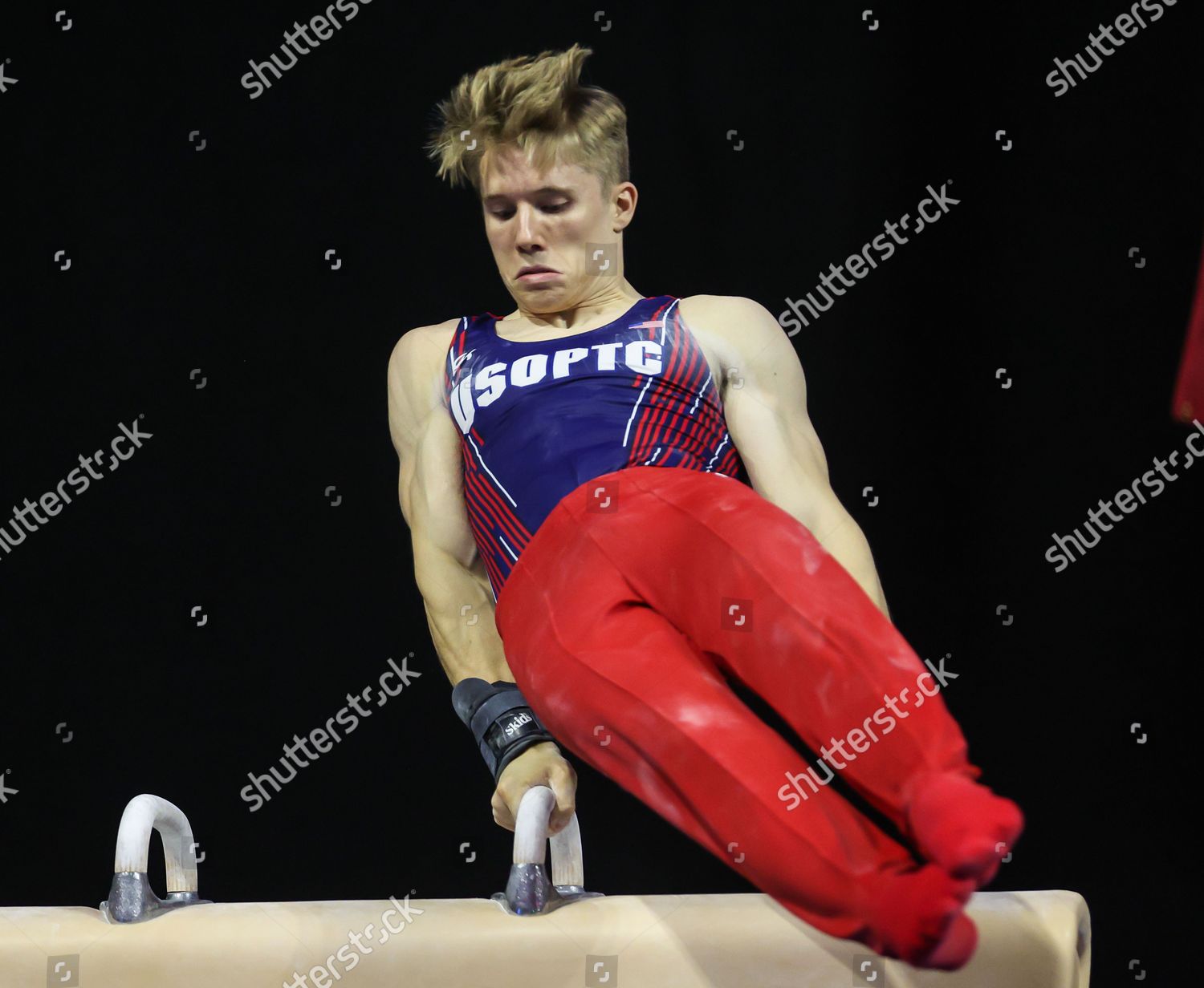 Shane Wiskus Competes On Pommel Horse Editorial Stock Photo - Stock ...