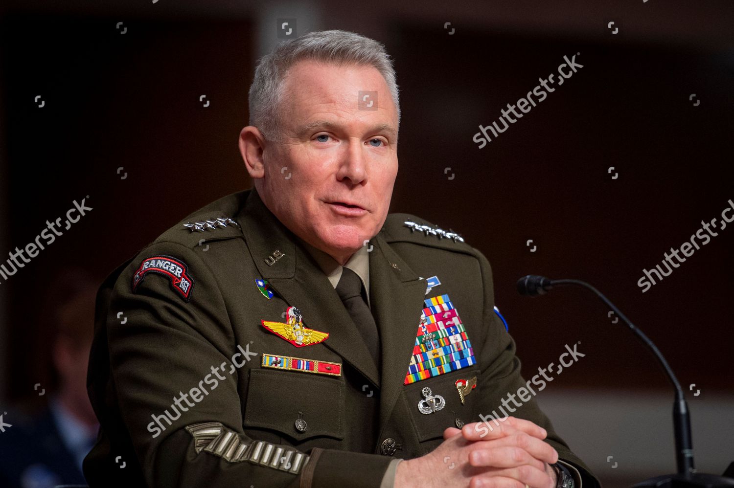 General Paul Lacamera Commander United Nations Editorial Stock Photo