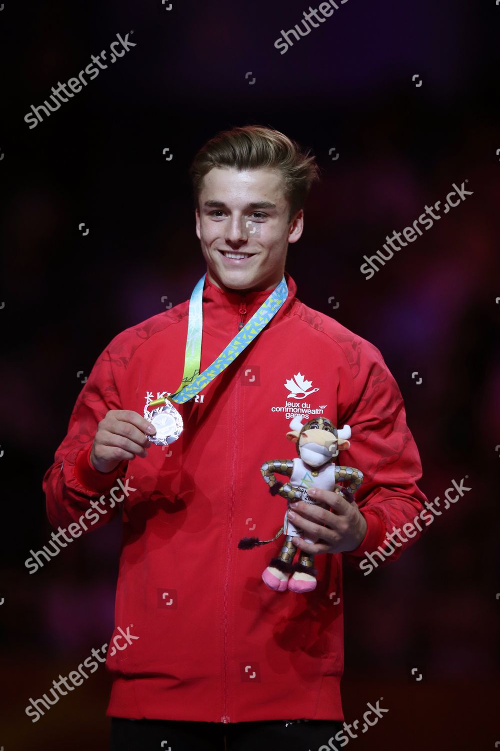 Felix Dolci Canada His Silver Medal Editorial Stock Photo Stock Image