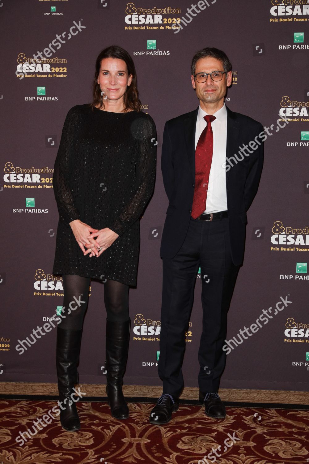 Celine Roux Olivier Abbou Attending Toscan Editorial Stock Photo ...