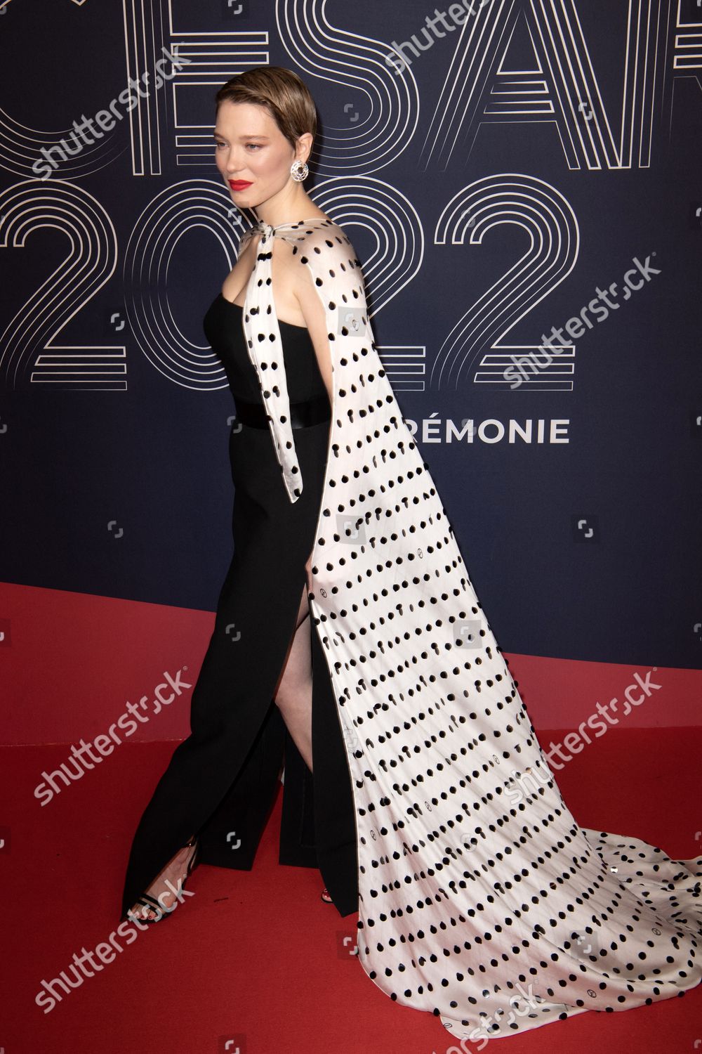 Lea Seydoux Arrives 47th Annual Cesar Editorial Stock Photo - Stock Image