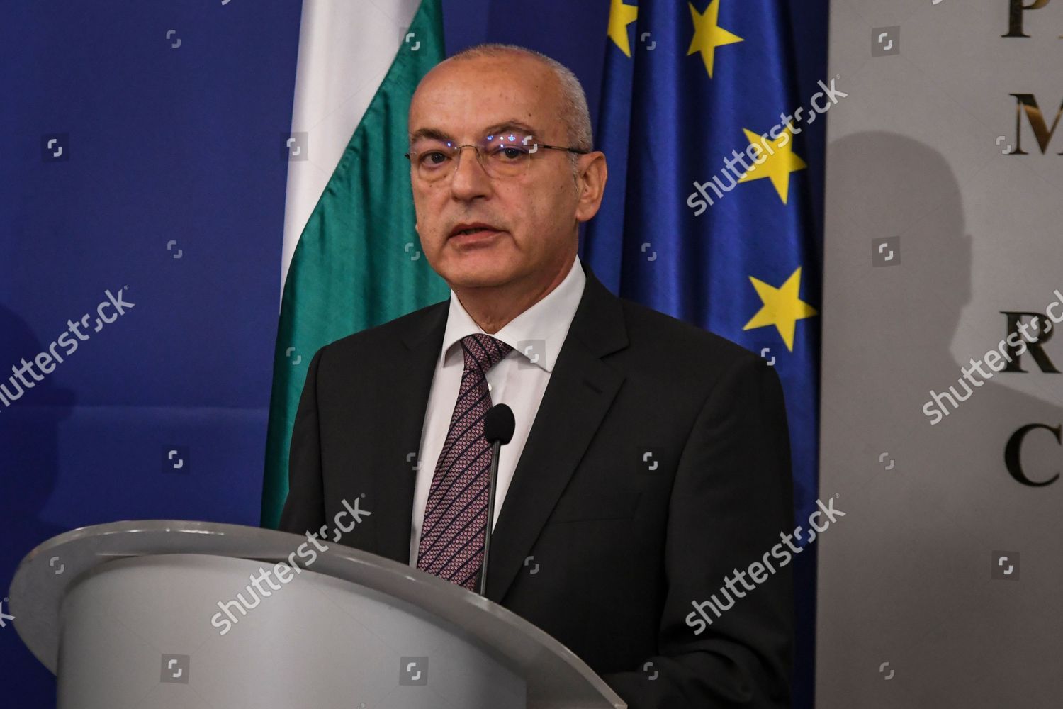 Newly Appointed Bulgarian Prime Minister Galab Editorial Stock Photo ...