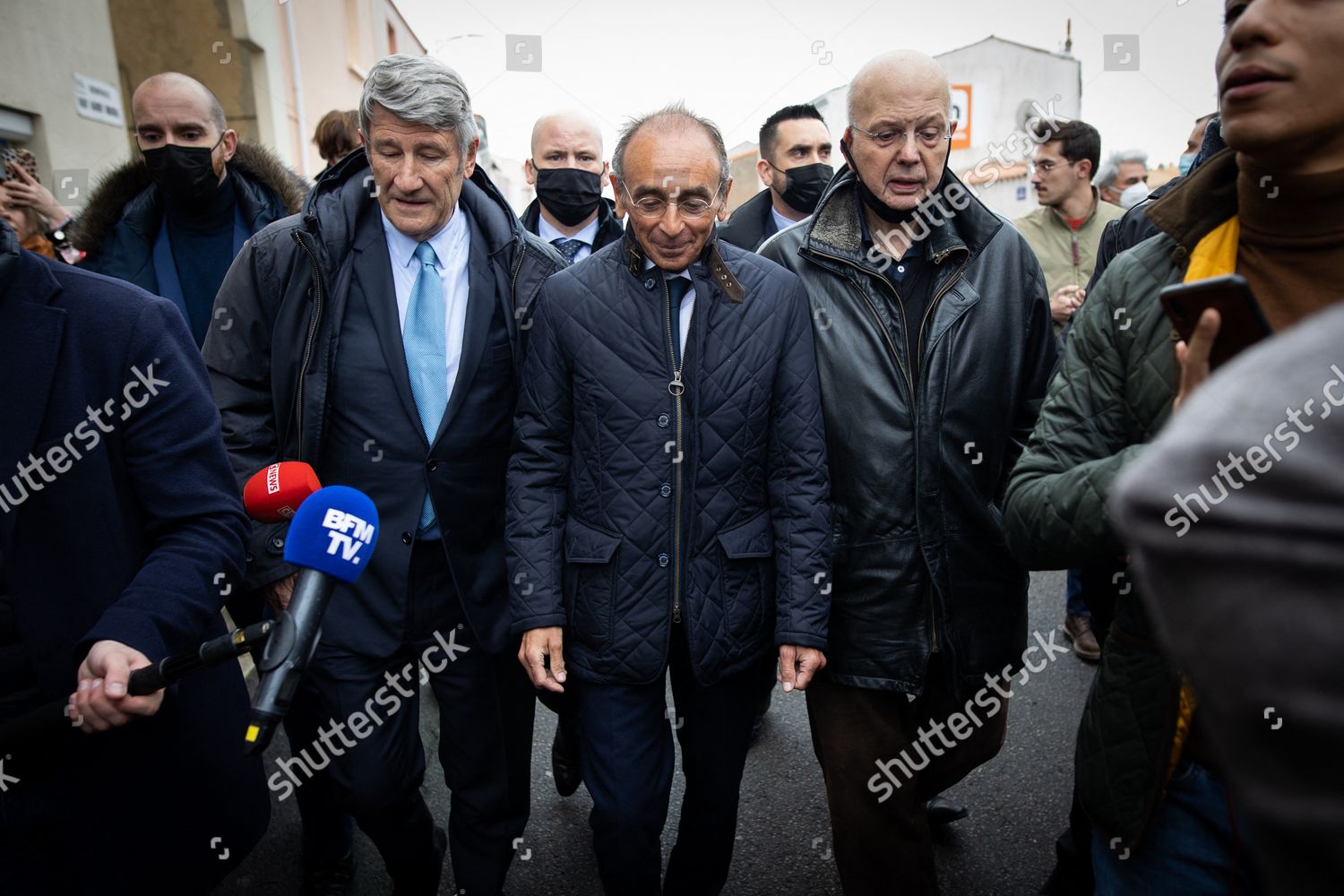 French Essayist Former Director French Tv Editorial Stock Photo - Stock ...