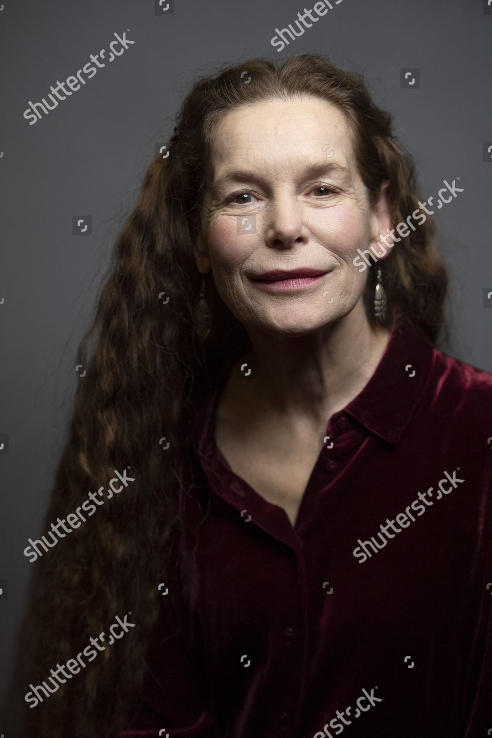 Alice Krige Attending Portrait Session Part Editorial Stock Photo ...