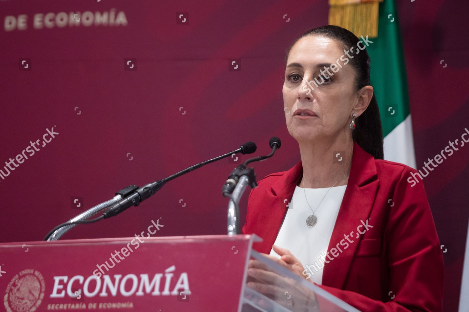 Head Government Mexican Capital Claudia Sheinbaum Editorial Stock Photo