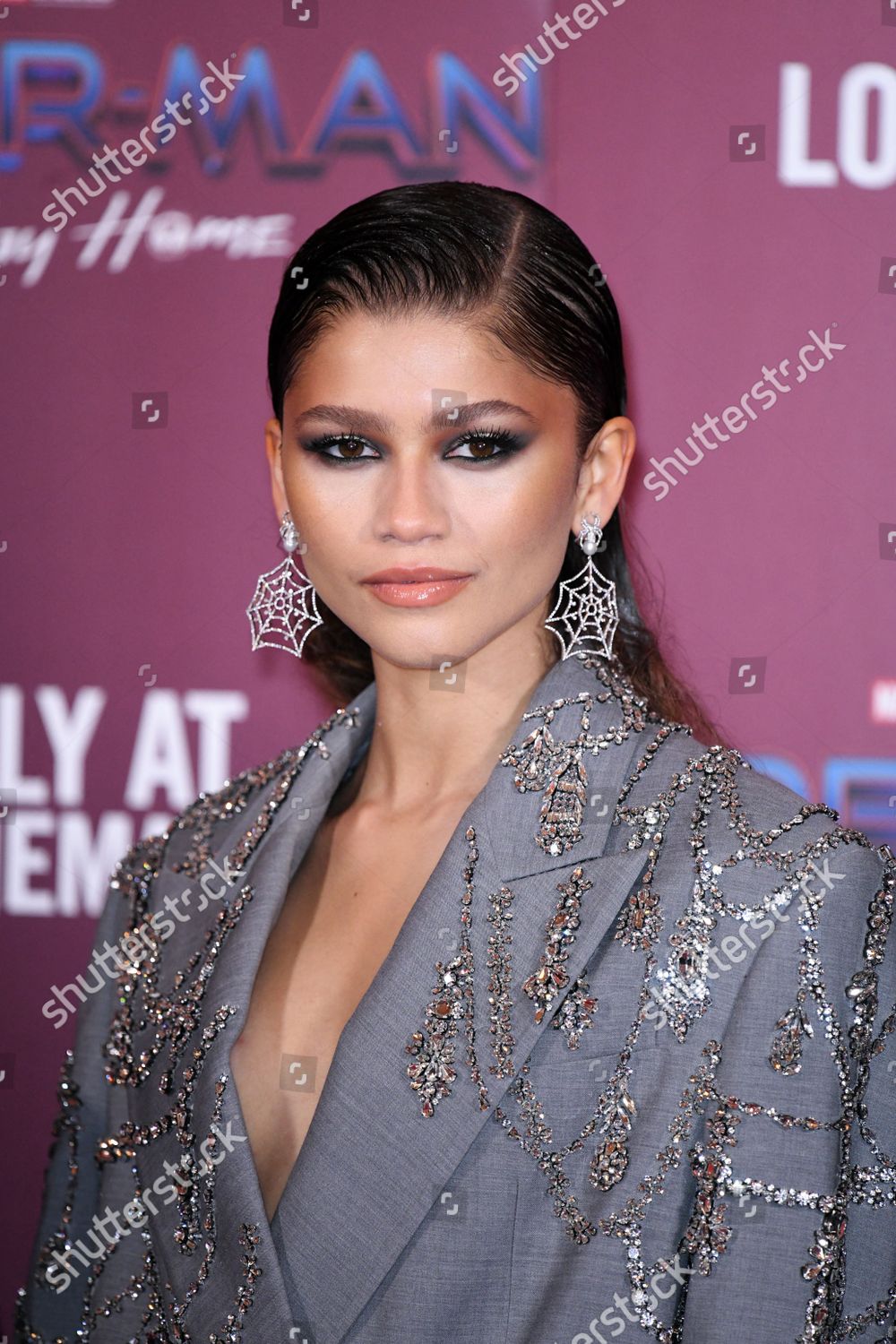 Zendaya Spiderman No Way Home Photocall Editorial Stock Photo - Stock 