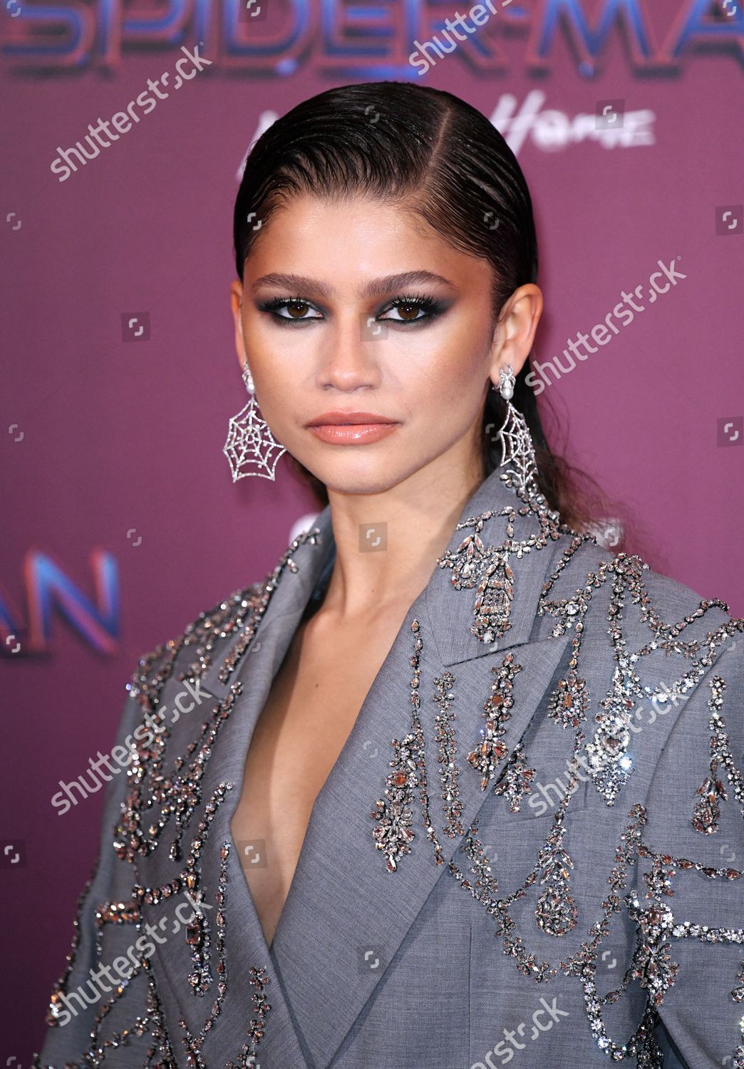 Zendaya Spiderman No Way Home Photocall Editorial Stock Photo - Stock ...