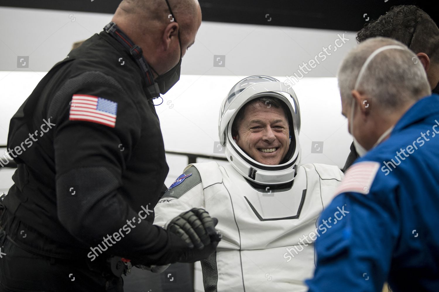 Nasa Astronaut Shane Kimbrough Helped Out Editorial Stock Photo - Stock ...