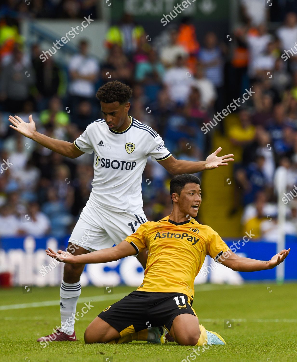 Hwang Heechan Wolverhampton Wanderers Tyler Adams Editorial Stock Photo