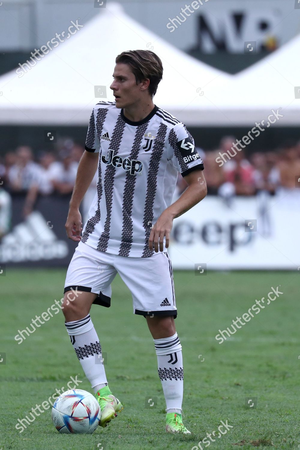 Nicolo Fagioli Juventus Fc Controls Ball Editorial Stock Photo - Stock  Image